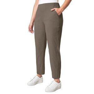Modern Ambition High-Rise Travel Pants XXL Beige Elastic Waist Womens NWT 4876